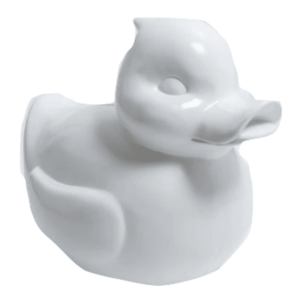 Statue Canard Animaux Resine - 45cm - Blanc - ANIMAUX-RESINE.FR