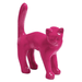 Statue Chat Animaux Resine - 45cm - Rose Fushia - ANIMAUX-RESINE.FR