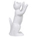 Statue Chat Animaux Resine - 55cm - Blanc - ANIMAUX-RESINE.FR