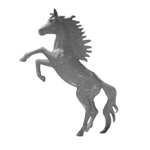 Statue Cheval Animaux Resine - 305cm - Gris - ANIMAUX-RESINE.FR