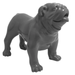 Statue Chien Bouledogue Anglais Animaux Resine - 30cm - Gris - ANIMAUX-RESINE.FR