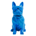 Statue Chien Bouledogue Francais Animaux Resine - 35cm - Bleu Ciel - ANIMAUX-RESINE.FR