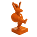 Statue Femme Nana Oeuvre Resine - 55cm - Orange - ANIMAUX-RESINE.FR