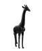 Statue Girafe Animaux Resine - 210cm - Noir - ANIMAUX-RESINE.FR