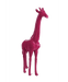 Statue Girafe Animaux Resine - 210cm - Rose Fushia - ANIMAUX-RESINE.FR