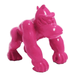 Statue Gorille Poing Animaux Resine - 40cm - Rose Fushia - ANIMAUX-RESINE.FR