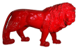 Statue Lion Animaux Resine - 190cm - Rouge - ANIMAUX-RESINE.FR