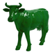 Statue Vache Animaux Resine - 140cm - Vert - ANIMAUX-RESINE.FR