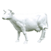 Statue Vache Animaux Resine - 225cm - Blanc - ANIMAUX-RESINE.FR